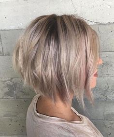 Try These Eye Catching Short Stacked Bob Hairstyles for Women to Reach Perfection Short Stacked Bob Hairstyles, Stacked Bob Hairstyles, Stacked Bob, Bob Haircut For Fine Hair, Ombré Hair, Bob Hairstyles For Fine Hair, Short Straight Hair, Cute Hairstyles For Short Hair