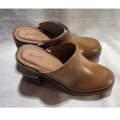 Universal Thread Women's Tan Clogs, Size 8.5 . With Tags, Great Condition. A Few Marks, Minor. No Other Damage, Great Condition And Clean. Synthetic Slip-on Mules With Heel Loop, Synthetic Mules With Heel Loop And Round Toe, Casual Clogs With Block Heel And Heel Loop, Synthetic Clogs With Cushioned Footbed Medium Width, Platform Slip-on Clogs Medium Width, Comfortable Clogs With Stacked Heel And Round Toe, Comfortable Slip-on Clogs In Medium Width, Comfortable Slip-on Clogs Medium Width, Casual Mules With Reinforced Heel And Round Toe