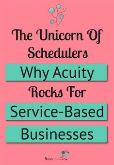 the unicorn of schedulers why aculty rocks for service - based businesses