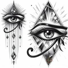 an all seeing eye tattoo design