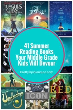 four books with the title 4 summer reading books your middle grade kids will devour