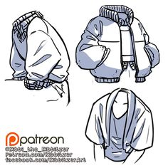 the back and side views of an unisex hoodie jacket, which is designed to