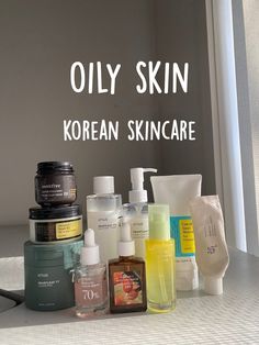 Say goodbye to excess shine and hello to a fresh, matte complexion with our top Korean skincare products for oily skin! 🌟Discover the perfect routine to manage oiliness while maintaining hydration and preventing breakouts. (credit : tiktok plainm1lk) Skin Care Oily Skin Skincare Routine, Best Makeup Products For Oily Skin, Korean Skincare For Oily Skin, Oily Skincare Routine, Skin Care For Oily Skin, Skincare Products For Oily Skin, Skincare Routine For Oily Skin, Oily Skin Routine, Products For Oily Skin