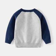 Keep your little boy cozy and stylish with our Knitted Long Sleeve Boys Sweater. Designed for the cooler seasons, this sweater is a fantastic addition to your child's wardrobe, combining warmth, comfort, and style.This sweater provides extra warmth, making it ideal for autumn and winter weather. The sweater features a fun and playful car design, appealing to young boys who love vehicles. It adds a touch of whimsy and personality to the garment. The long sleeves ensure your child stays warm durin Cozy Fit Knitted Cotton Sweater, Cozy Cotton Knitted Sweater, Cozy Knitted Cotton Sweater, Gray Knitted Cotton Outerwear, Warm Gray Winter Wear Sweater, Warm Gray Winter Sweater, Winter Cotton Soft Knit Sweater, Snug Winter Sweater With Ribbed Cuffs, Winter Soft Knit Cotton Sweater