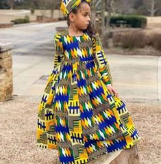 Looking for a bespoke beautiful African Girl Dress for your daughter's birthday, pageant, graduation and other social events? Look no more, you are at the right place.  This dress is beautifully handcrafted from the best of 100% African print fabric that can stand the test of time by our team of professional and experienced seamstresses. It is meticulously sewed with precision and attention to detail, ensuring a perfect fit and impeccable finish.  Ordering Process Kindly swipe left of the product picture to see pictures of available fabrics and sizes. Then select the number that corresponds to your fabric of choice and size from the fabric and size options before proceeding to payment. If need be, please measure and send her (Chest, Waist and Dress Length) measurement. It is a custom order African Princess Dress, African Birthday Dress, Birthday Dress For Kids, Dress For Pageant, African Maxi Dress, Girls Ball Gown, African Princess, Girls Maxi Dresses, African Maxi Dresses