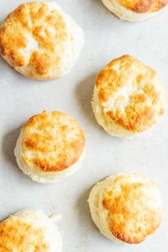 baked biscuits on a baking sheet ready to go into the oven