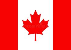 the flag of canada with a red maple leaf on it royalty images and clippings