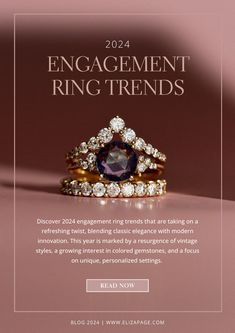 the engagement ring trend is here