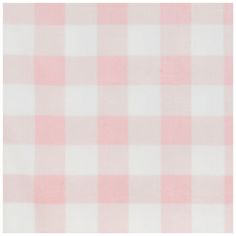 a pink and white checkered fabric with a ruler