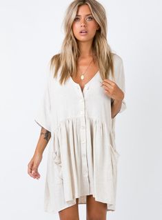 The Sandy Mini Dress Natural Lower Impact Style Hippie Chic, Fitted Mini Dress, Mini Dresses Online, Guest Dress, Dresses Shoes, Hippie Chic, Hippie Style, Spring Dresses, Princess Polly