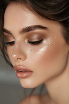 Warm Brown Eyeshadow, Warm Brown Makeup, Warm Makeup Looks, Neutral Eyeshadow Looks, Brown Eyeshadow Makeup, Kylie Jenner Makeup Tutorial, Ig Makeup, Warm Makeup, American Makeup