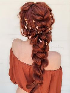 Long Braided Auburn Hair Auburn Hair Ideas, Deep Auburn Hair, Light Auburn Hair Color, Brown Auburn Hair, Auburn Red Hair, Light Auburn Hair, Dark Auburn Hair, Hair Adviser, Red Brown Hair