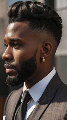 Exploring 40 Trendsetting Black Men’s Hairstyle Ideas: Fades Twists and Natural Looks Braided Updo