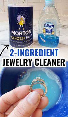 two ingredient jewelry cleaner is the best way to clean your jewelry