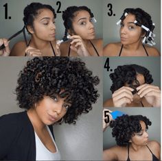 Twist Curls, Hair Without Heat, Beautiful Natural Hair, Natural Hair Beauty, Yt Channel, Peinados Fáciles Para Cabello Corto, Penteado Cabelo Curto, Natural Hair Inspiration, Natural Hair Tips