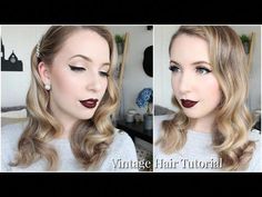 Hollywood waves are all the rage and we've curated the best tutorials to teach you how to achieve this look for short, medium, and long hair! Hollywood Glam Hair Tutorial, Glam Hair Tutorial, Hollywood Glam Hair, Easy Vintage Hairstyles, Vintage Hairstyles For Long Hair, Waves Tutorial, Vintage Hairstyles Tutorial, Vintage Waves, Hollywood Hair