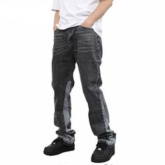 Vintage Patchwork Flare Jeans Urban Men Streetwear Wide Leg Denim Pant Hip Hop Black Colorblock Slim Fit Denim Jeans for Men Vintage Distressed Graffiti Mens Micro Flared Denim Jean Hip Hop Splash Ink Colorblocked Street Wear Casual Slim Fit Jean $ 30.60 $ 65.11 Distressed Skinny Flared Micro Flare Jean for Mens Mesh Big Destroyed Ripped Denim Jeans Hip Hop Biker Jeans Pants Male $ 37.10 $ 78.93 Casual Black Patchwork Jeans, Black Patchwork Denim Jeans, Color Block Cotton Jeans For Streetwear, Trendy Denim Jeans With Contrast Color Details, Trendy Denim Jeans With Contrast Color, Casual Color Block Cotton Jeans, Casual Denim Bottoms With Contrast Color, Casual Two-tone Straight Leg Bottoms, Casual Denim Blue Bottoms With Contrast Color