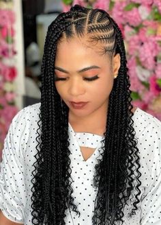 Protective Box Braid Styles, Big Braids For Black Women, Protective Style Braids, Big Braids, Hairstyle Tutorials, African Hair Braiding Styles, Long Box Braids