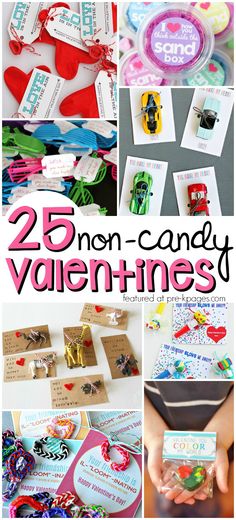 25 non - candy valentine's day crafts and activities for kids to do with them