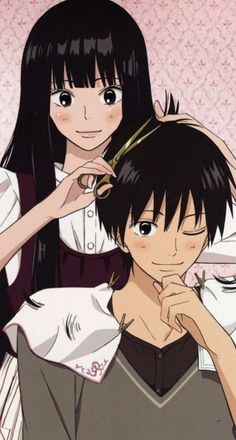 Kimi Ni Todoke Sawako, Lovely Complex, Anime Mobile, Gothic Anime, Anime Couples Drawings