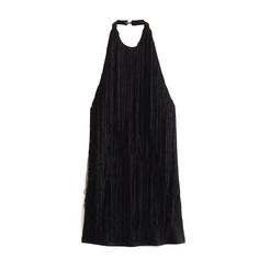 Introducing our Women's Summer Halter Sleeveless Fringe Dress! Feel effortlessly chic and stylish with its halter neckline and eye-catching fringe detail. Perfect for hot summer days and nights, this dress will keep you cool and fashionable. Stand out from the crowd and make a statement with this must-have piece! Elasticity: Non Stretch Sleeve Style: Regular Fabric Type: POLYESTER Pattern Type: Solid Silhouette: A-LINE Neckline: O-Neck Dresses Length: Above Knee, Mini Backless Halter Dress, Tassel Shorts, Tassel Skirt, Jeans Cargo, Backless Mini Dress, Maxi Robes, Fringe Dress, Dresses 2024, Yoga Shorts