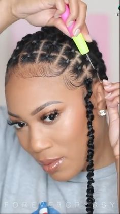 Black Women Hairstyles Twist, Styles With Crochet Hair, Pretwisted Passion Twists Crochet, Crochet Braid Styles With Cornrows, Boho Passion Twists Braids, Passion Crochet Twists, Ladies Braids Hairstyles Black, Crochet Updos For Black Women, Crochet Black Women Hairstyles