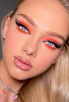 2023 Makeup Looks, Circus Makeup, Rave Makeup, Formal Makeup, Summer Makeup Looks, Eye Makeup Designs, Fancy Makeup, Makeup Eye Looks, Glamour Makeup