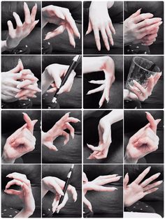 Oh this is helpful. Scary lady hands. Hands Holding Something, Hands Reference, Holding Something, Hand Poses, Awesome Drawing, Draw Anime, Hands Holding