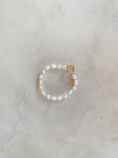 Beautiful freshwater pearl bracelet with gold clasp. Wear 1 or stack it up! Everyday Pearl Bracelets With Pearl Drop, Everyday Baroque Pearl Bracelet, Everyday Baroque Pearl Chain Bracelet, Everyday Baroque Pearl Bracelet With Pearl Charm, Freshwater Pearl Bracelet, Back In Stock, Pearl Bracelet, Fresh Water, Freshwater Pearls