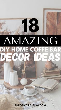 Get inspired with these Coffee bar ideas that will transform your space into a cozy coffee haven! From charming home coffee bar ideas to cute home bar ideas, you’ll find stylish solutions for every taste. Learn how to style coffee bar areas with trendy accents and functional pieces. Explore rustic farmhouse coffee bar ideas or opt for sleek modern coffee bar decor ideas to suit your style. These coffee bar decorations will elevate your setup, plus check out these coffee bar ideas to copy for the perfect coffee corner! Bar Decorations, Farmhouse Coffee Bar, Home Coffee Bar, Cozy Coffee, Coffee Corner, Diy Farmhouse Decor, Diy Home Decor On A Budget, Bar Areas