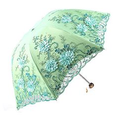 Embroidery Umbrella, Fancy Umbrella, Sun Parasol, Umbrella Decorations, Cute Umbrellas, Japanese Umbrella, Automatic Umbrella