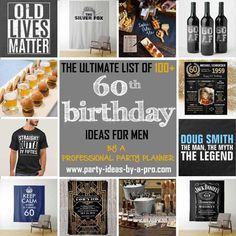 the ultimate list of 60 birthday ideas for men from personal party planner to wine tasting event