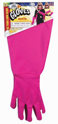 PINK CHILD Gloves One Size Fits Most Costume Accessory NEW Superhero PINK CHILD Gloves One Size Fits Most Costume Accessory NEW Superhero Up for sale is Pink Superhero Child Gloves. These are a USA One Size fits most children ages 3 and up. This is for the gloves only. It is new in the package. Superhero Gloves, Superhero Accessories, Hero Accessories, Pink Superhero, Steampunk Gloves, Pink Child, Gauntlet Gloves, Be Your Own Hero, Halloween Hats