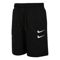 The Nike Swoosh French Terry Short Alphabet Printing Casual Sports Shorts Black is an ideal choice for active adults. The sleek silhouette and comfortable fit make it perfect for any activity. The shorts feature a unique alphabet printing design, inspired by the classic Nike Swoosh logo. The shorts are made from a French terry fabric, providing a lightweight and breathable feel. The black colorway is a timeless classic, making it easy to mix and match with any outfit. Whether you're running, playing sports, or just lounging around, the Nike Swoosh French Terry Short Alphabet Printing Casual Sports Shorts Black is the perfect choice. (Men's) Nike Sports Bottoms, Nike Breathable Sportswear Bottoms, Nike Sportswear Athletic Shorts For Jogging, Nike Casual Athletic Shorts For Training, Nike Sporty Breathable Bottoms, Casual Nike Athletic Shorts For Training, Nike Sports Bottoms With Comfort Waistband, Nike Dri-fit Sporty Activewear, Casual Moisture-wicking Bottoms For Sports