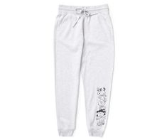 Hip Hop Cotton Joggers For Loungewear, Cotton Hip Hop Joggers For Loungewear, Cotton Sweatpants With Graphic Print For Leisure, Leisure Cotton Sweatpants With Graphic Print, Cotton Graphic Print Sweatpants For Leisure, Casual Cotton Sweatpants With Graphic Print, Charlie Brown And Lucy, Woodstock Snoopy, Peanuts Comic Strip