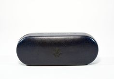 Slim Leather Glasses Case-Dark Blu - edocollection Elegant Round Business Case, Formal Leather Round Case, Leather Glasses Case, Mens Glasses, Glasses Case, Reading Glasses, Spectacles, Calf Skin, Sunglasses Case