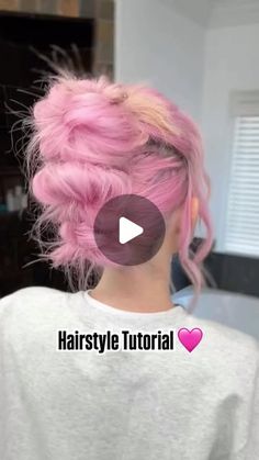 Karen Lester on Instagram: "Hairstyle Tutorial 🩷" Hair Tutorial, Hair Styles, Hair