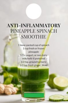 If are you trying to make your body slim, healthy, and fit forever, then you must drink these smoothies regularly. Eat from time to time do some regular exercise and make your body healthy and fit. #weightlosssmoothie Inflammatory Diet Recipes, Anti Inflamatory, Inflammation Recipes, Anti Inflammation Recipes, Inflammation Diet, Inflammatory Recipes, Inflammatory Diet