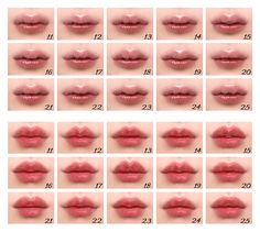 the steps in how to apply lip glosses on your lips and make them look like they