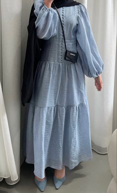 Hijab Outfit Ideas, Islamic Modest Fashion, Hijabista Fashion, Modest Dresses Fashion