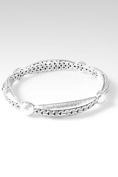 Sterling Silver Chainlink And Hammered Oval Bangle Bracelet With Magnetic Closure And Retention Oval Bangle, Breath Of Life, Sterling Silver Bangles, Hammered Silver, Silver Bangles, Moissanite Diamonds, Ring Bracelet, Necklace Designs, Magnetic Closure