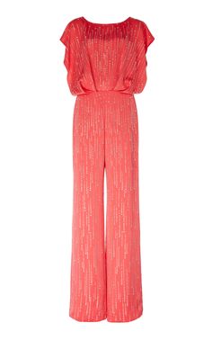 Glamorous Spring Satin Jumpsuit, Red High-waist Jumpsuit For Party, Luxury Glamorous Pink Jumpsuit, Elegant Gold V-neck Jumpsuit, Orange V-neck Jumpsuit For Party, Chiffon Jumpsuit, Satin Jumpsuit, Red Leggings, Floral Print Chiffon