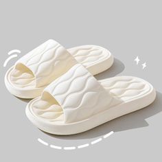 Product Details:- Sole Material: EVA- Function: Breathable, Waterproof, Wear-resistant- Upper Material: EVA- Available Colors: White, Pink, Light Green, Dark Khaki, Black- Available Sizes: 36/37#, 38/39#, 40/41#, 42/43#, 44/45# Size Information: Packing list: Slippers*1 Pair Comfortable Green Synthetic Slippers, Casual Green Slip-on Slippers, Green Non-slip Slippers For Leisure, Spring Green Non-slip Slippers, Beach Foam Slippers With Non-slip Details, Soft Bathroom, Bathroom Slippers, Slippers Women, Total Black