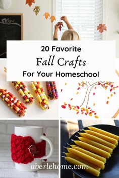 fall crafts for your homeschool