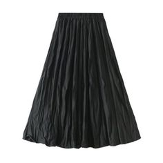 SPECIFICATIONS Style: Bohemian Silhouette: A-LINE Material: Polyester Gender: WOMEN Fabric Type: Chiffon Dresses Length: Mid-Calf Size Chart Please allow slight (+_2)manual measurement deviation for the data. Description Title: 2022 Spring Summer Chiffon Wrinkle Pleated Skirt Black Blue Ladies Vintage Casual Long Skirts Womens Maxi Korean FashionSeason: Spring Summer AutumnGender: Women's SkirtsSize: One SizeColor: Black White Khaki BlueOccasion: Vintage Casual FashionPattern Type: SolidPackages Casual Pleated Maxi Skirt For The Beach, Solid Pleated Skirt For Beach, Pleated Maxi Skirt For The Beach, Black Cotton Beach Skirt, Beach Black Cotton Skirt, Summer Maxi Skirt, Pleated Skirt Black, Long Skirt Casual, Maxi Skirts Summer