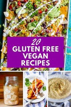 20 gluten free vegan recipes