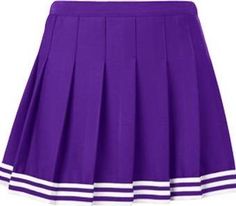 Pleated tailgating skirt so light-weight and high quality you won't want to take it off! Dance the tailgate away and cheer your team on all day long in this comfortable yet trendy cheer skirt! *NOTE: this skirt isn't just for cheerleaders, it's for girls who LOVE their school!* Looks perfect and game-day ready paired with our classic daisy halter! Double knit. Pair with lo + jo tube top or lo + jo corset bandeau to complete the look! SIZE CHART: Women's Skirt Waist Measurements Size: XS SMALL ME Cheerleader Skirt, Daphne Blake, Knife Pleat, Cheer Uniform, Purple Skirt, Sports Uniforms, Skirts Online, Mode Outfits, Ootd Fashion