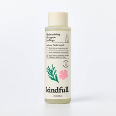 Kindfull™ Delicate Cedarwood Moisturizing Shampoo for Dogs moisturizes and soothes your pup's dry skin. This moisturizing shampoo has a fresh cedarwood scent, gently cleansing and removing odor from your dog's coat. Apply to wet fur from behind the ears to the tail. Lather and rinse well. For external use only. If your pup is using a topical flea and tick treatment, please remember to follow the bathing instructions on the flea and tick packaging. Each treatment works differently and may require Pet Smell, Dog Smells, Dog Things, Pet Shampoo, Pet Wellness, Dog Shampoo, Moisturizing Shampoo, Flea And Tick, Guys Be Like