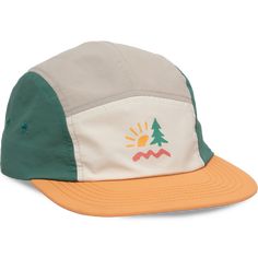 Sunrise Youth Camp Hat Hat Lilac/Tangerine Playful Spring Outdoor Hats, Summer Outdoor Baseball Cap With Uv Protection, Summer Baseball Cap With Uv Protection For Outdoor, Summer Baseball Cap For Outdoor, One Size Fits Most, Summer Baseball Cap For Outdoor, Summer Baseball Cap, One Size Fits Most For Outdoor, Casual Lightweight Sun Hat For Camping, Lightweight Casual Sun Hat For Camping, Playful Adjustable Outdoor Hat