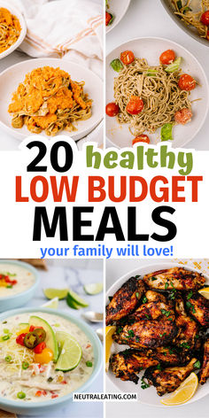 Inexpensive Healthy Meal Recipes! Budget Friendly Dinner Recipes. Cheap And Healthy Recipes, Easy High Protein Summer Meals, Budget Friendly Summer Meals, Budget Friendly High Protein Meals, Budget Healthy Meals, Healthy Budget Meals, Healthy Meals On A Budget, Low Budget Meals, Dinner Planning